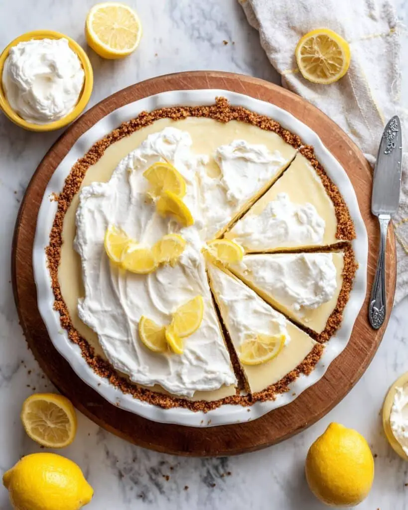 Lemon Pie with Graham Cracker Crust Recipe
