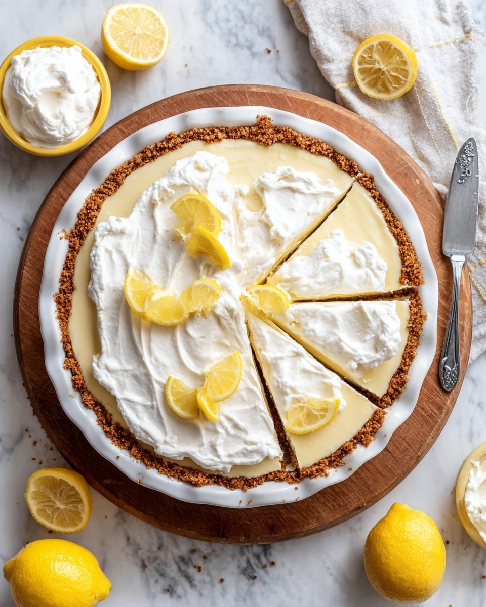 Lemon Pie with Graham Cracker Crust Recipe