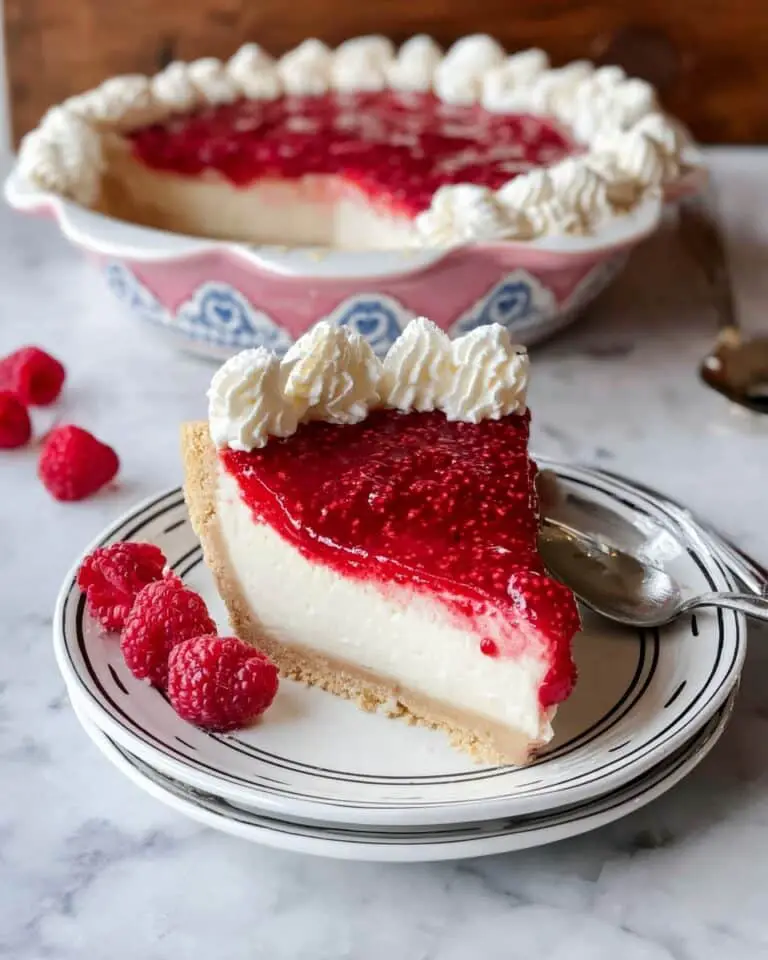 Raspberry Cream Pie Recipe