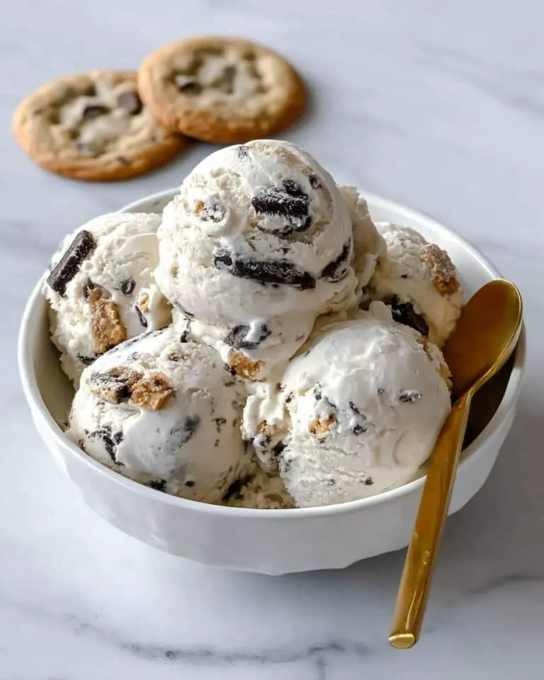 Homemade Chocolate Chip Cookie Dough Ice Cream Recipe