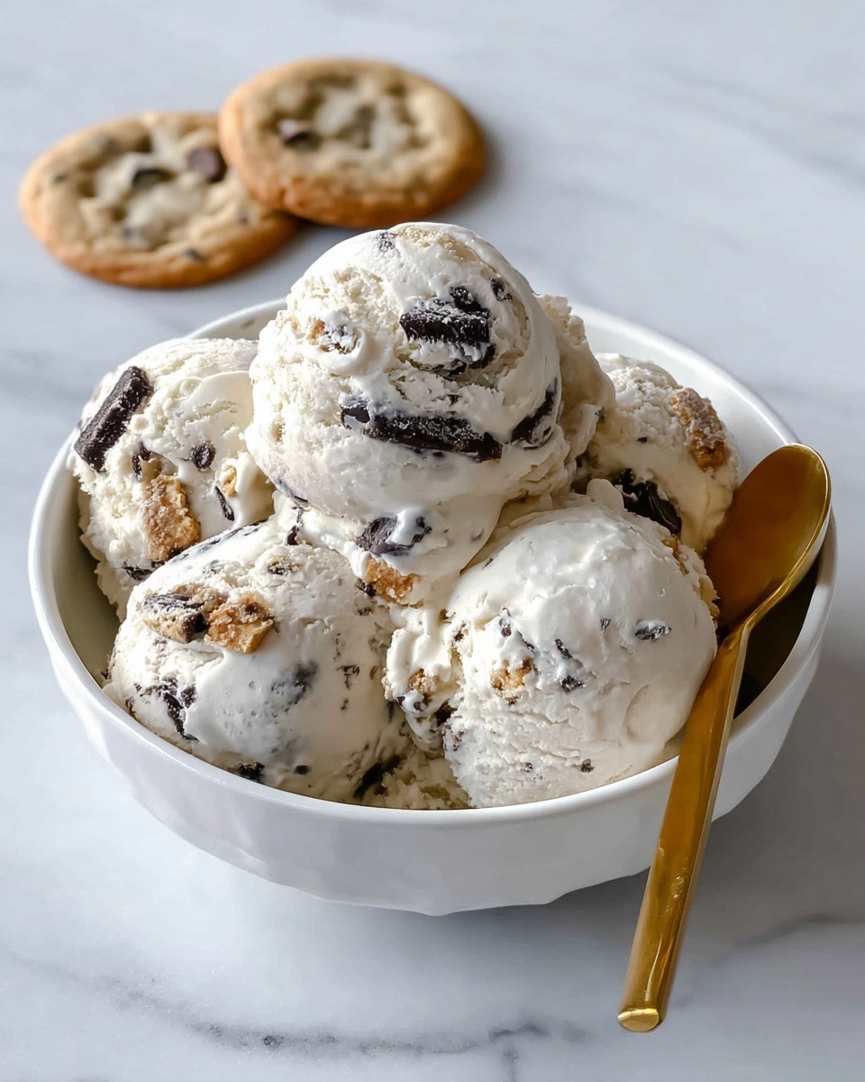 Homemade Chocolate Chip Cookie Dough Ice Cream Recipe