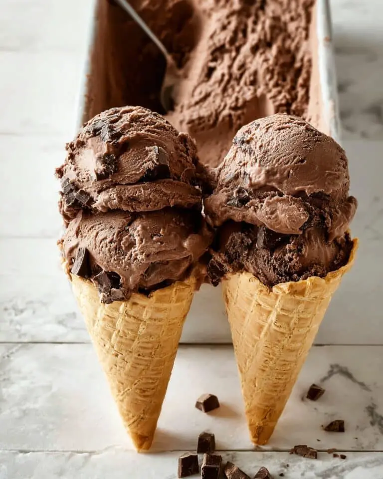 No-Churn Chocolate Chunk Ice Cream Recipe