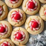 Candy Cane Kiss Cookies Recipe