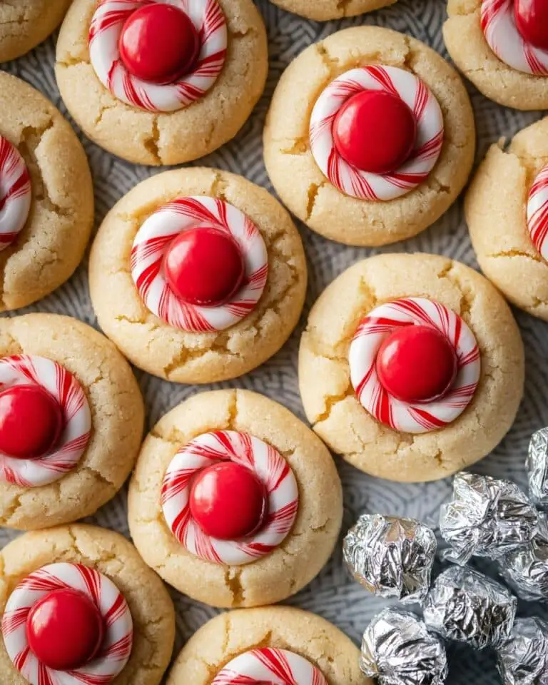 Candy Cane Kiss Cookies Recipe