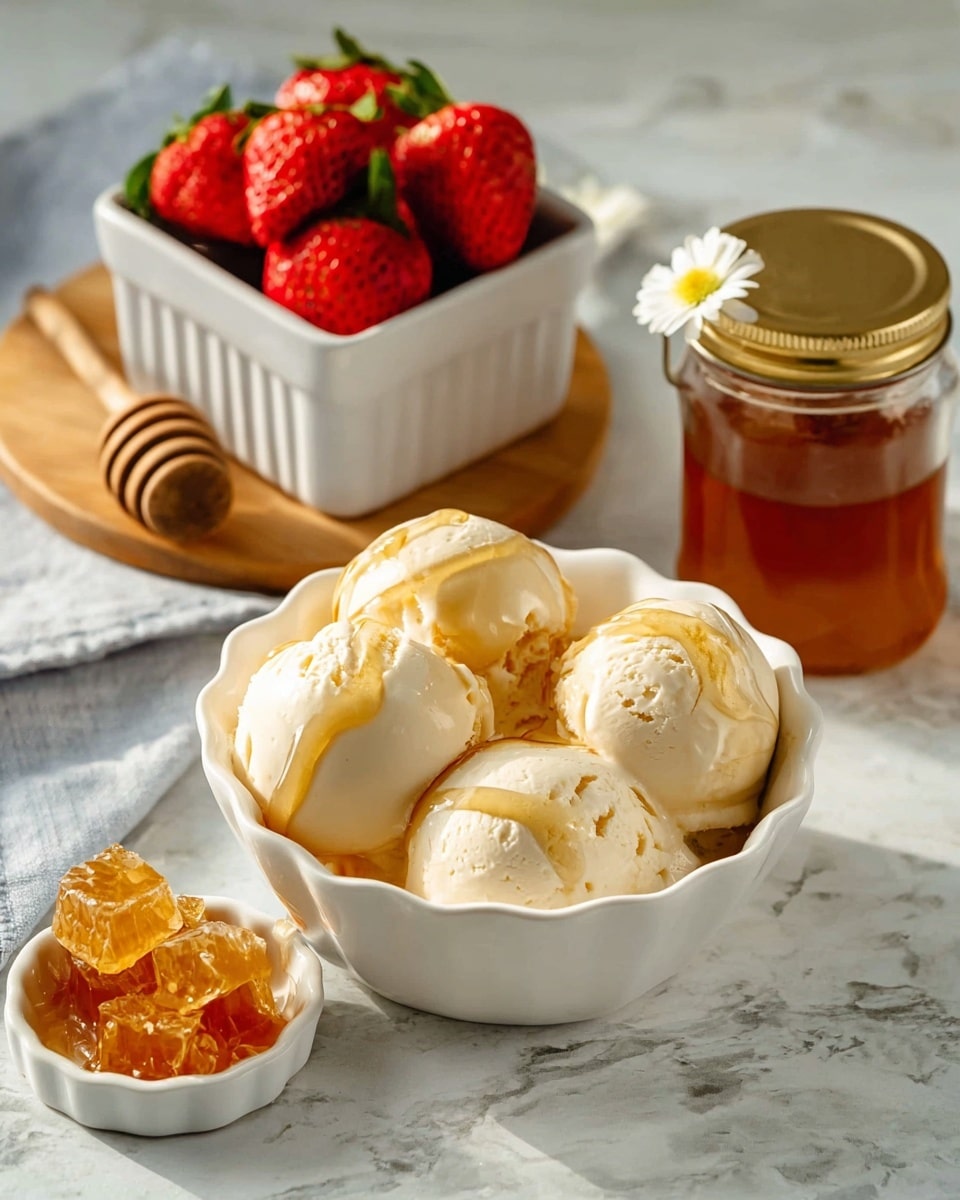 Nourishing Honey Ice Cream Recipe