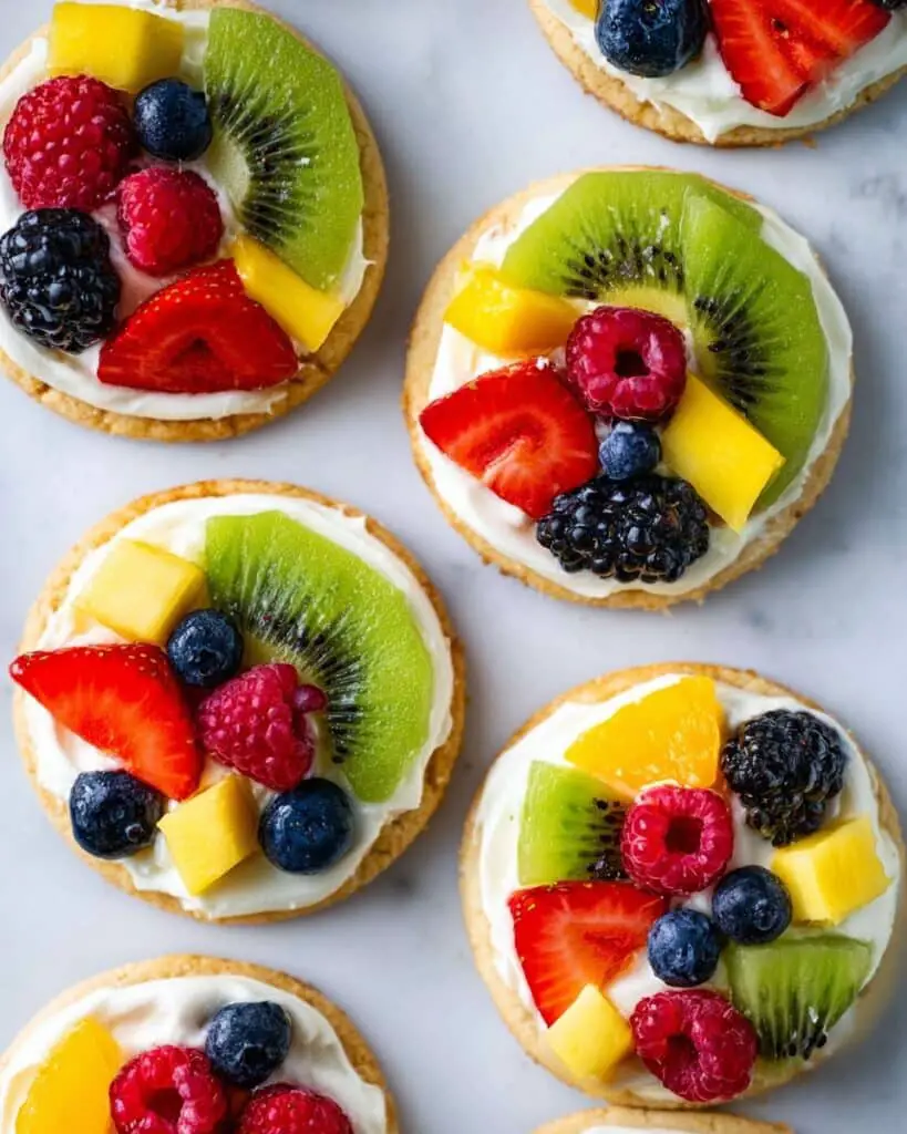 Fruit Pizza Cookies Recipe