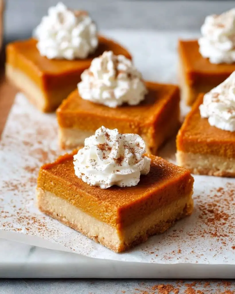Pumpkin Pie Bars Recipe