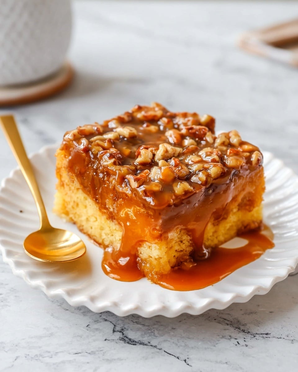 Pumpkin Praline Bread Pudding with Caramel Pecan Sauce Recipe