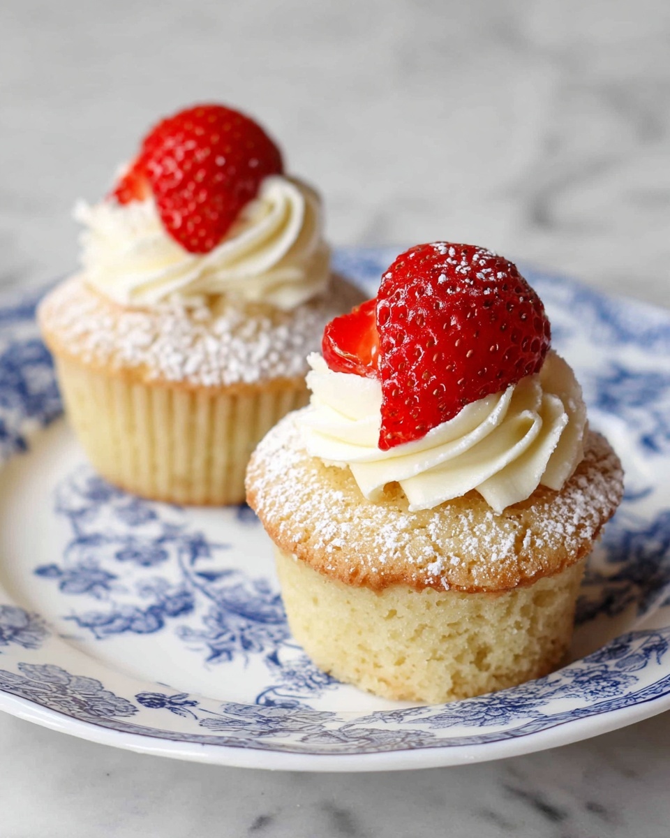 Victoria Sponge Cupcakes Recipe