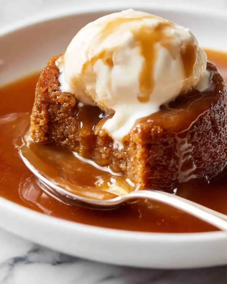 Self Saucing Butterscotch Pudding Recipe