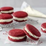 Red Velvet Sandwich Cookies Recipe