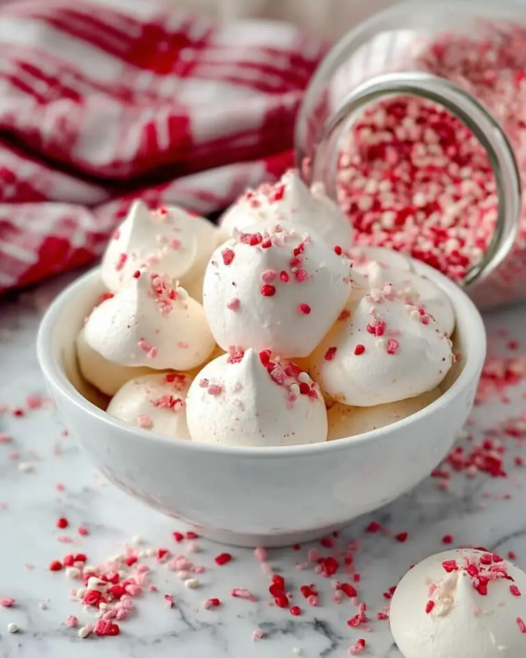 Peppermint Meringues Recipe