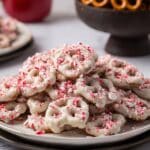 Candy Cane Peppermint Pretzels Recipe