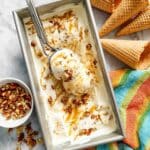 Nutty Caramel Ice Cream Recipe