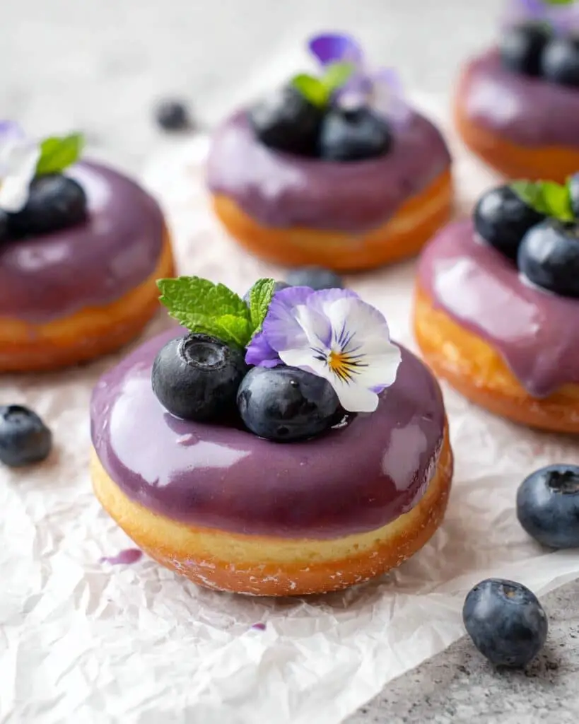 Baked Blueberry Donuts Recipe