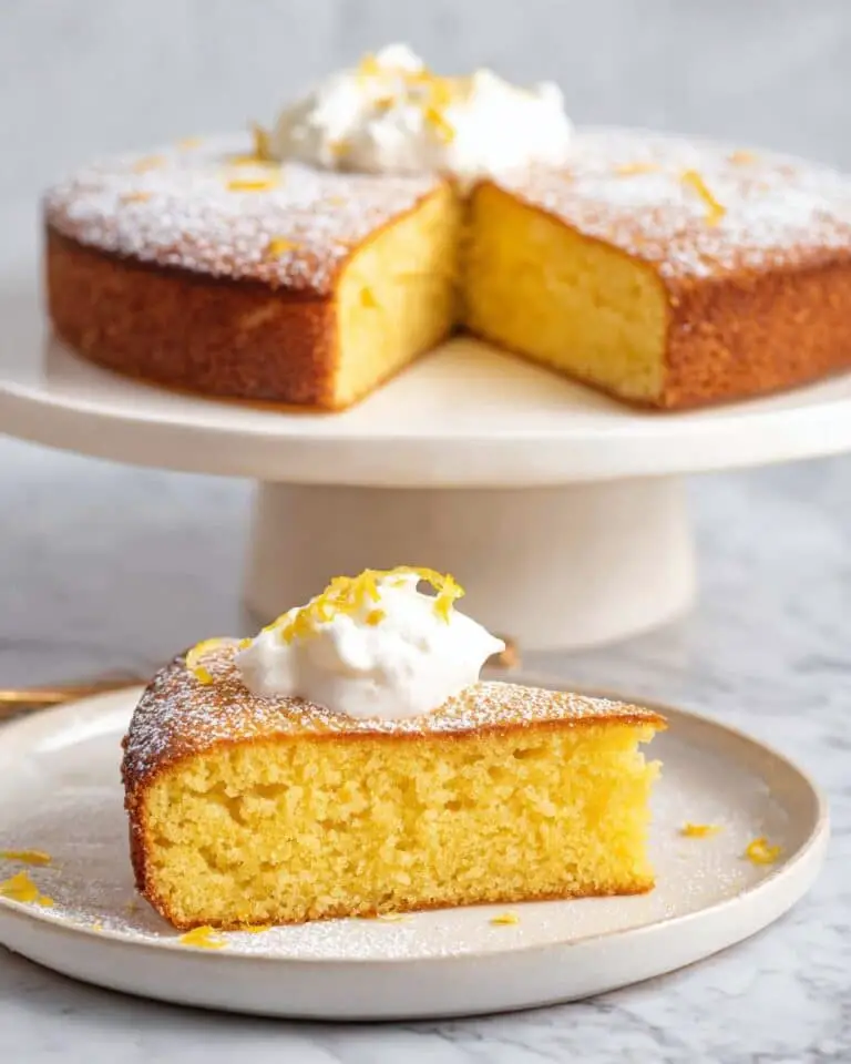 Italian Lemon Ricotta Cake Recipe