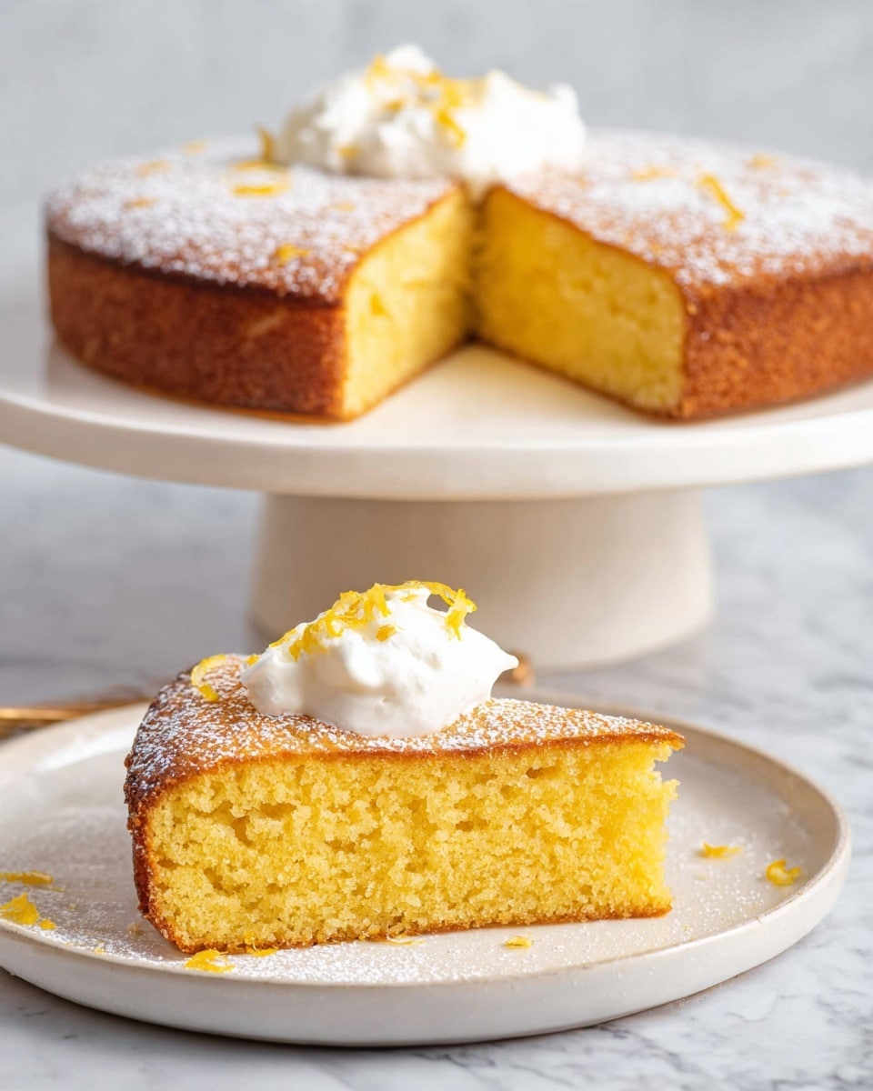 Italian Lemon Ricotta Cake Recipe