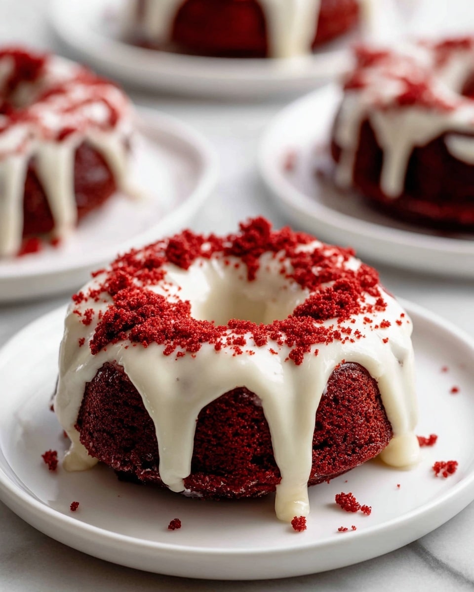 Red Velvet Mini Bundt Cakes Recipe