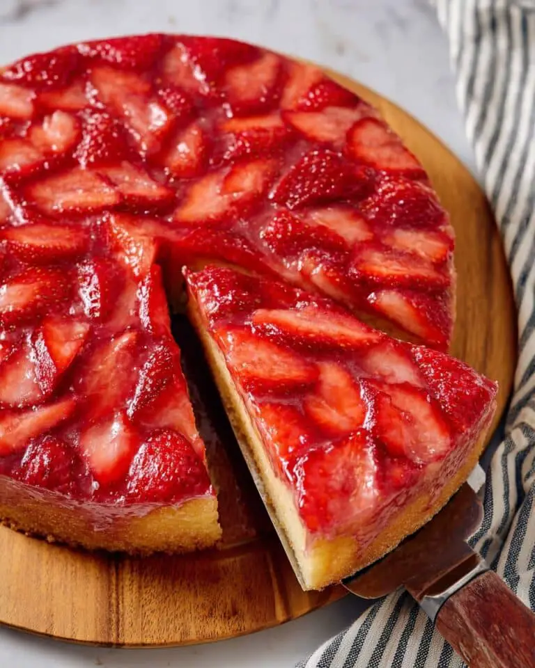 Strawberry Upside Down Cake Recipe