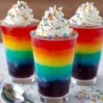 Easy Rainbow Jello Recipe