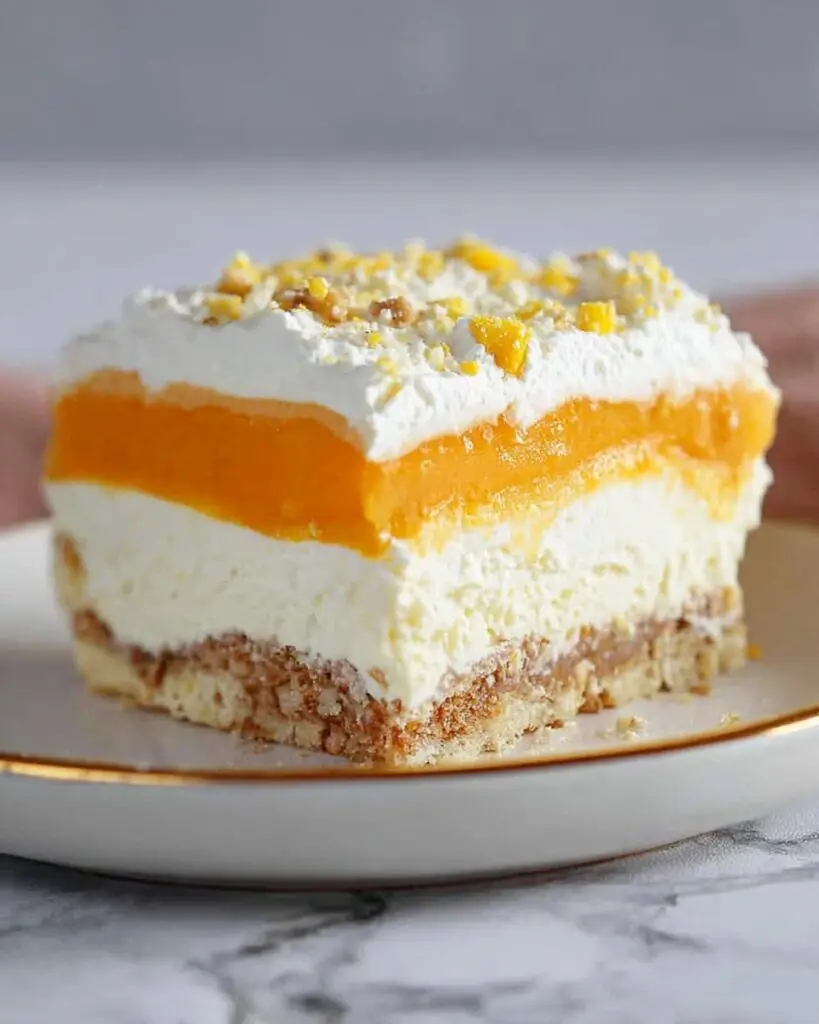 Pumpkin Cheesecake Lasagna with Nutty Shortbread Crust Recipe