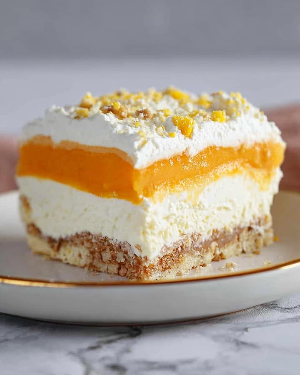 Pumpkin Cheesecake Lasagna with Nutty Shortbread Crust Recipe
