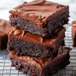 Lunch Lady Frosted Brownies Recipe