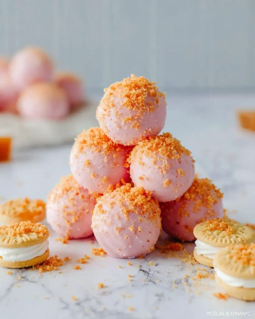 Strawberry Shortcake Truffles Recipe