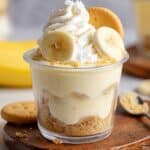No Bake Banana Pudding Cups Recipe