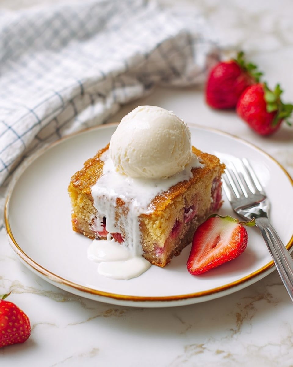 Strawberry Peach Cobbler Recipe