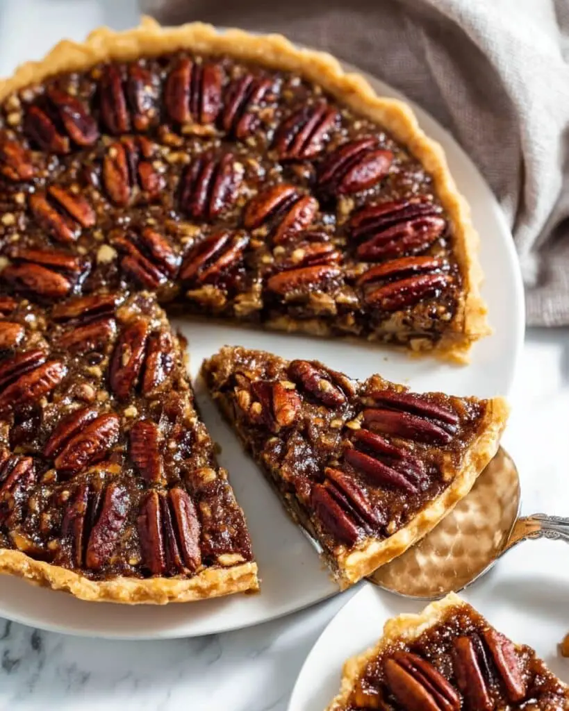 Classic Pecan Pie Without Corn Syrup Recipe