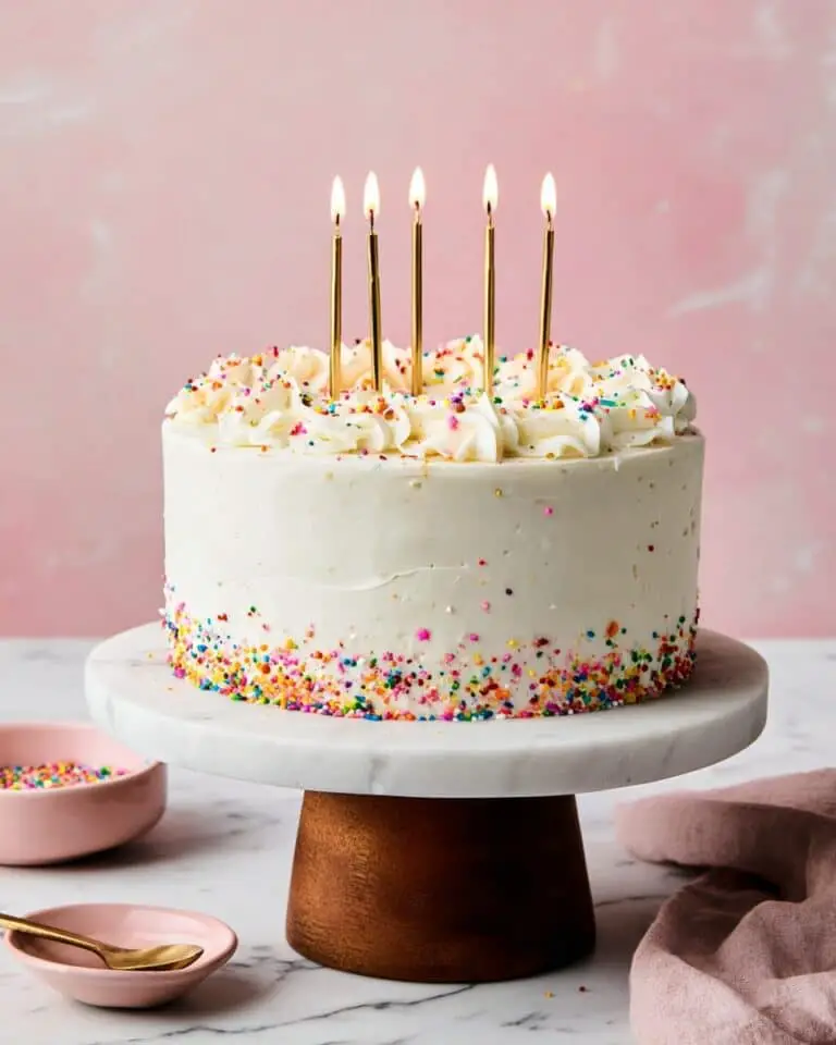 Confetti Funfetti Birthday Cake Recipe