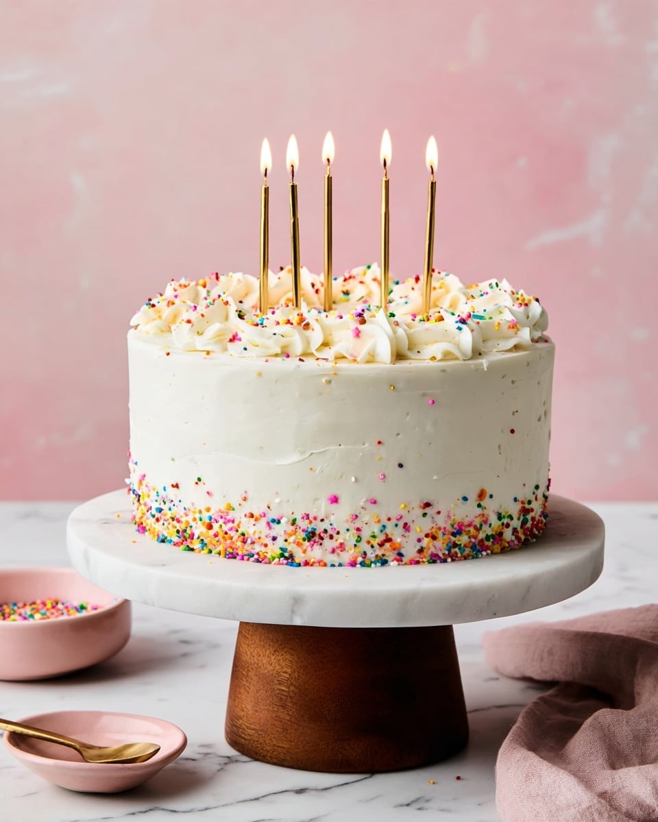 Confetti Funfetti Birthday Cake Recipe
