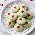 Easy Grinch Cake Mix Cookies Recipe