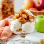 Warm Apple Compote Topping Recipe
