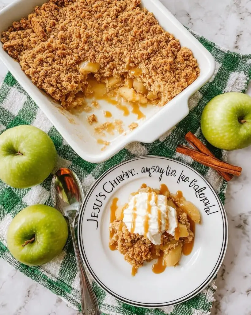 Warm Apple Cobbler with Cake Mix Recipe