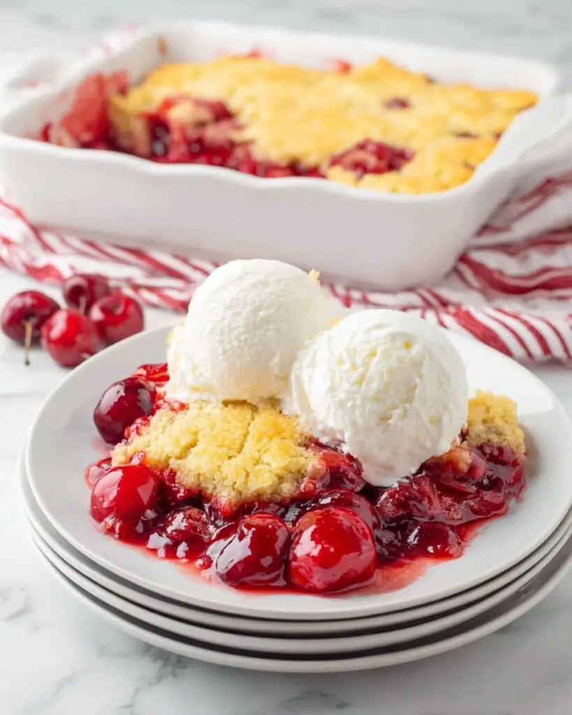 Effortless Cherry Dump Cake Recipe