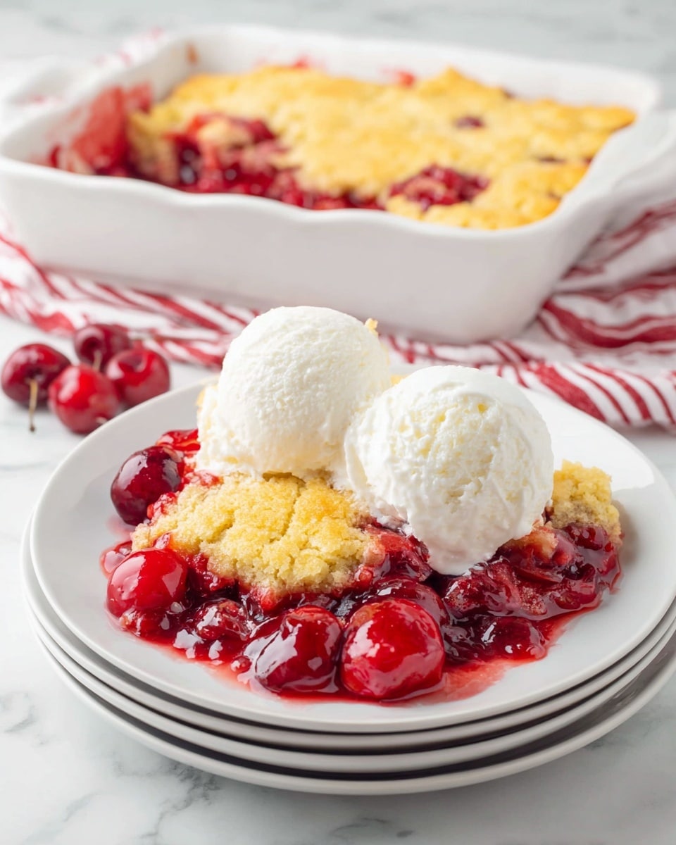 Effortless Cherry Dump Cake Recipe