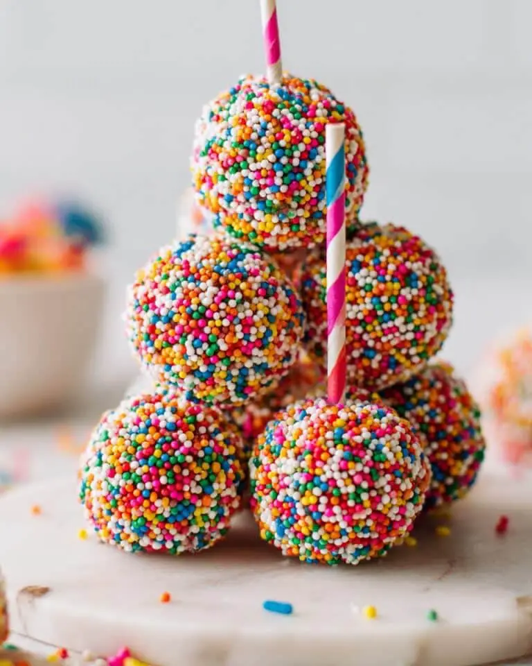 Easy Funfetti Cheesecake Bites Recipe