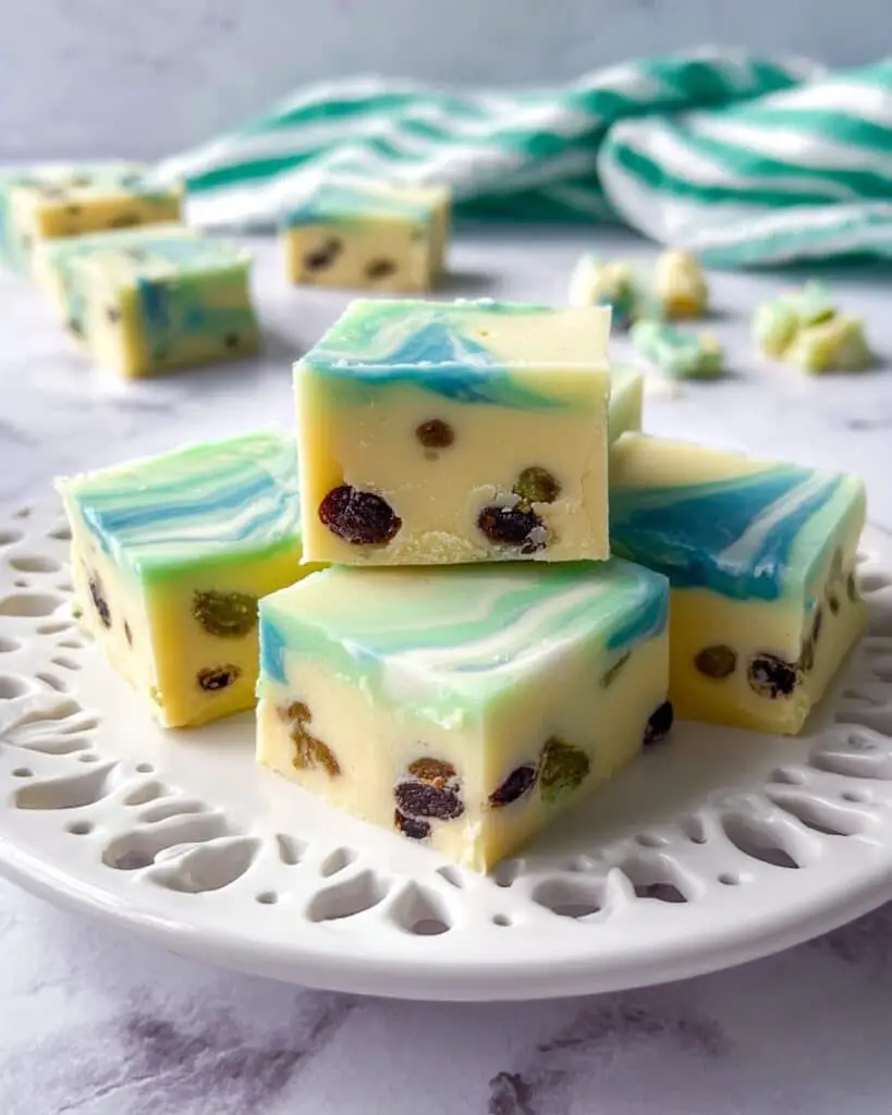 Blueberry White Chocolate Fudge Recipe