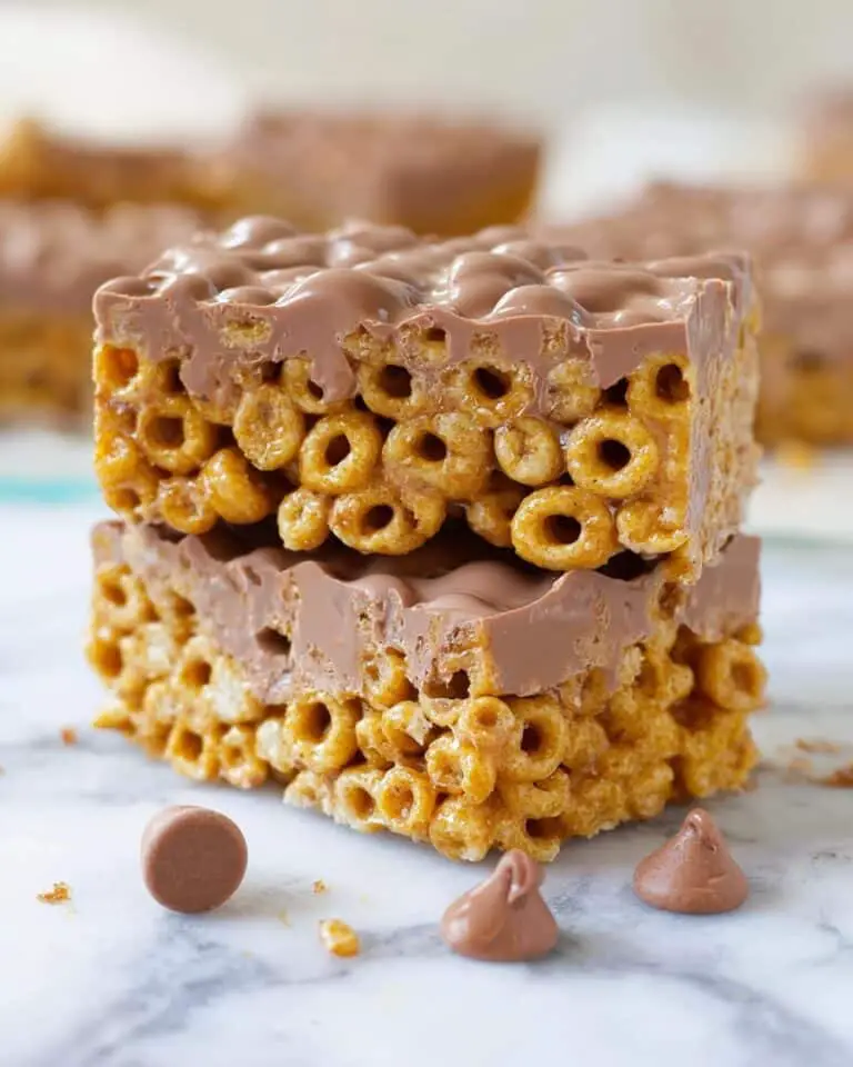 Addictive Peanut Butter Cheerio Bars Recipe