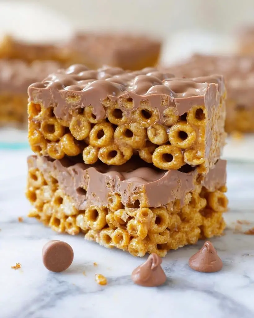 Addictive Peanut Butter Cheerio Bars Recipe