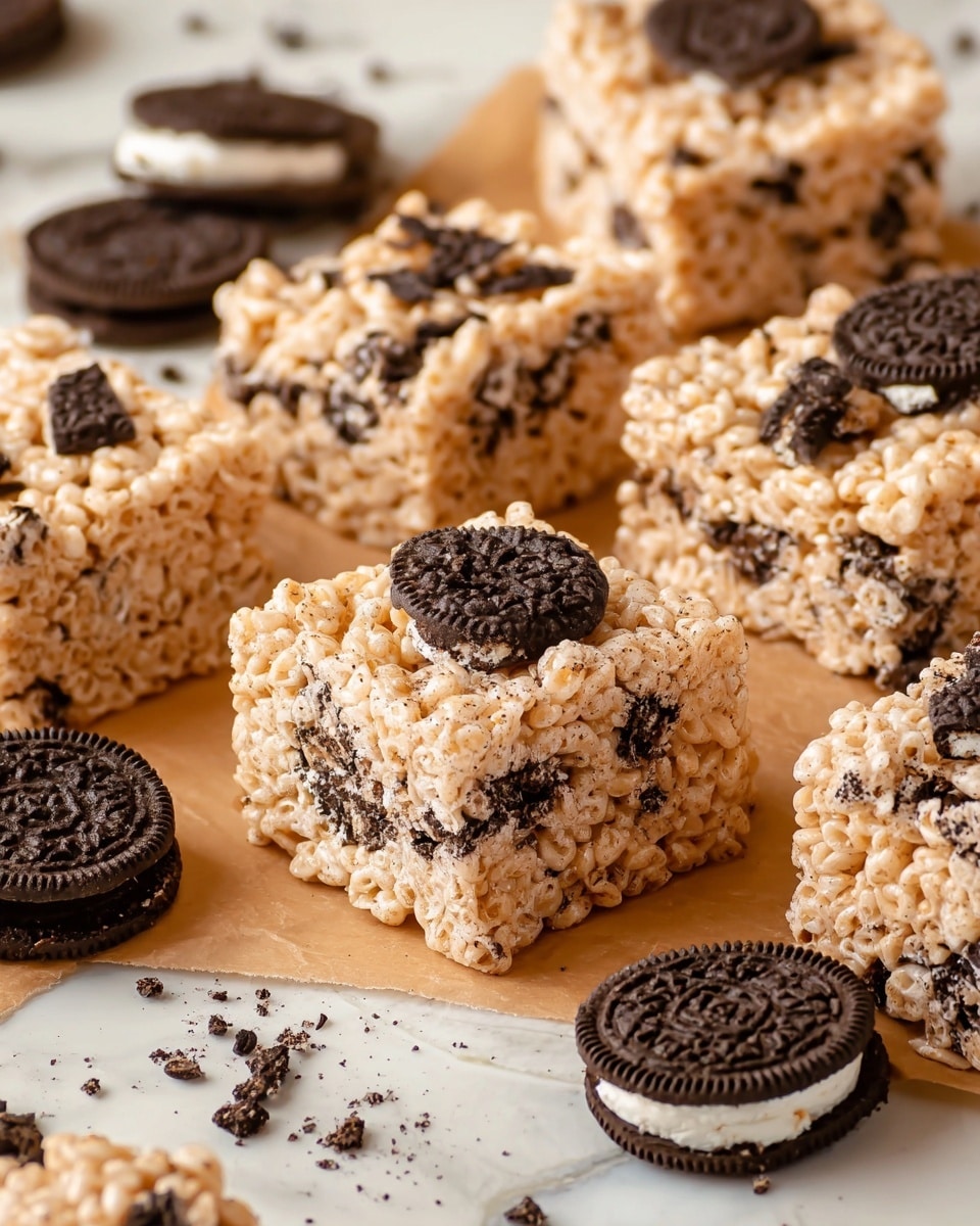 Oreo Rice Krispie Treats Recipe