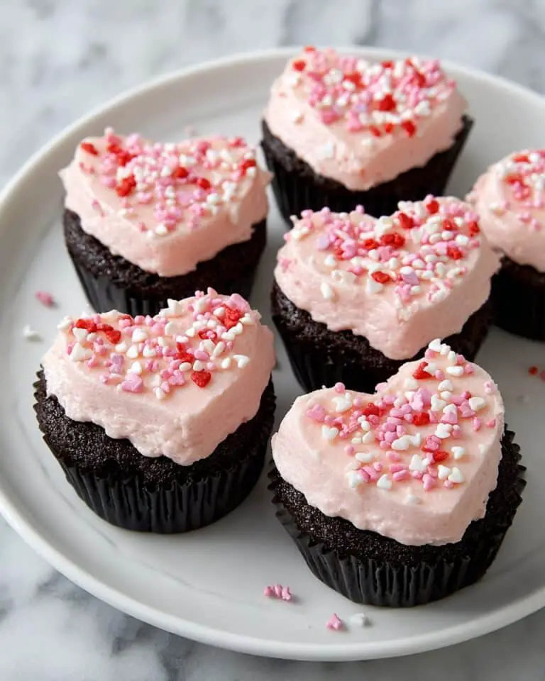 How to Make Heart-Shaped Cupcakes Without a Special Pan Using Foil Recipe