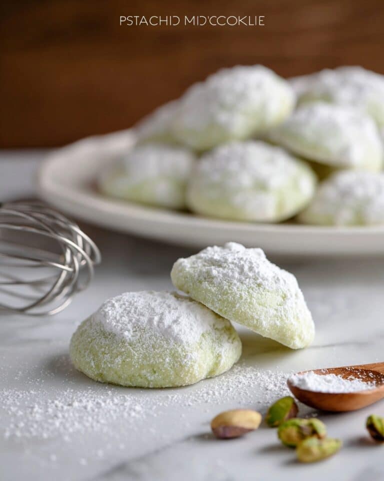 Pistachio Wedding Cookies Recipe