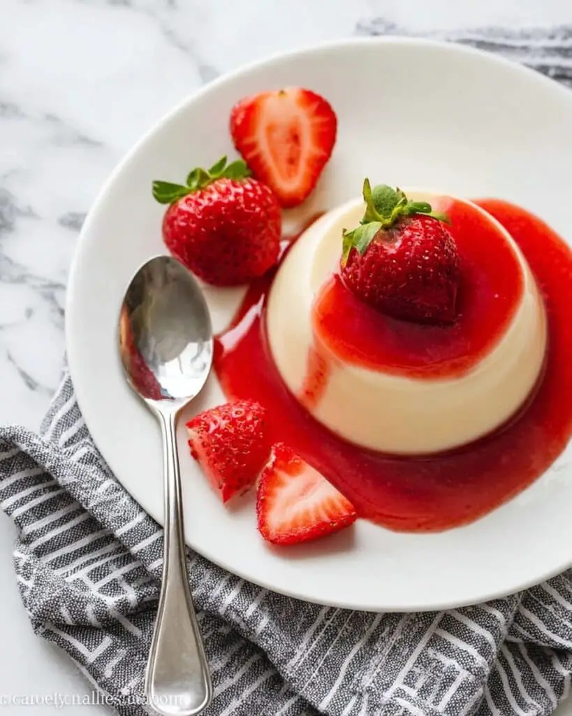 White Chocolate Panna Cotta Recipe