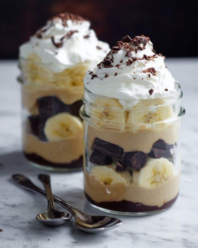 Chocolate Peanut Butter Banana Trifle Recipe