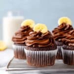 Double Chocolate Banana Cupcakes Recipe