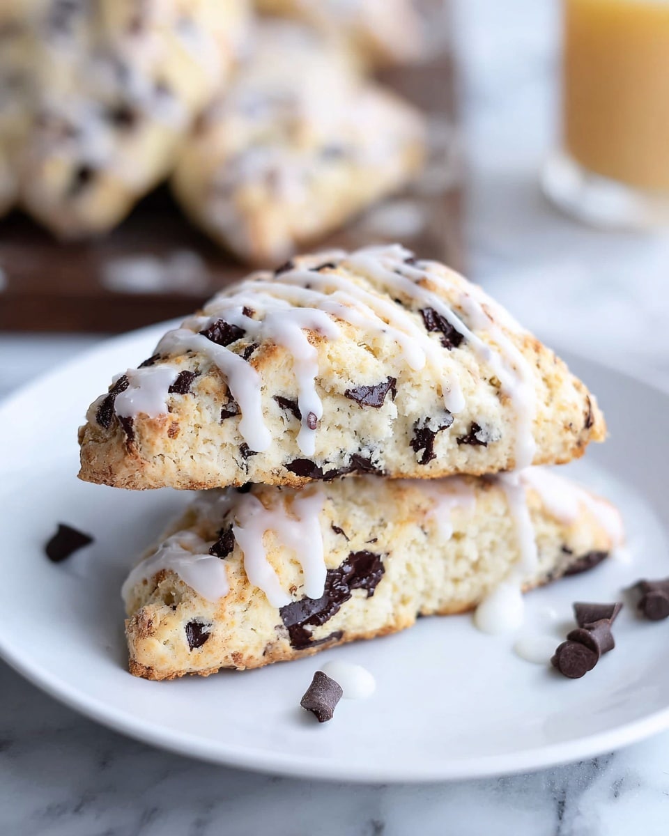 Chocolate Chip Banana Bread Scones Recipe