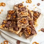 Chocolate Peanut Butter Rice Krispy Treats Recipe